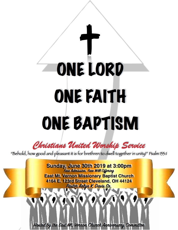 One Lord One Faith One Baptism Worship Service EMVMBC 2019.jpg